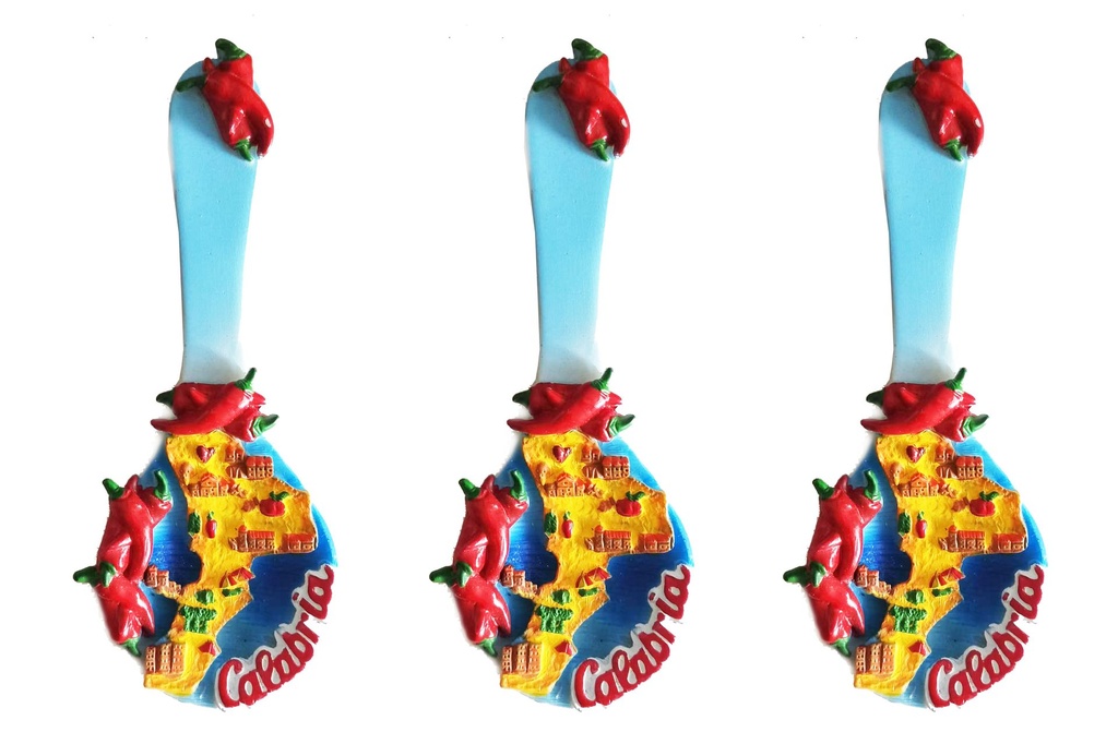 MAGNETE RESINA CUCCHIAIO CALABRIA 