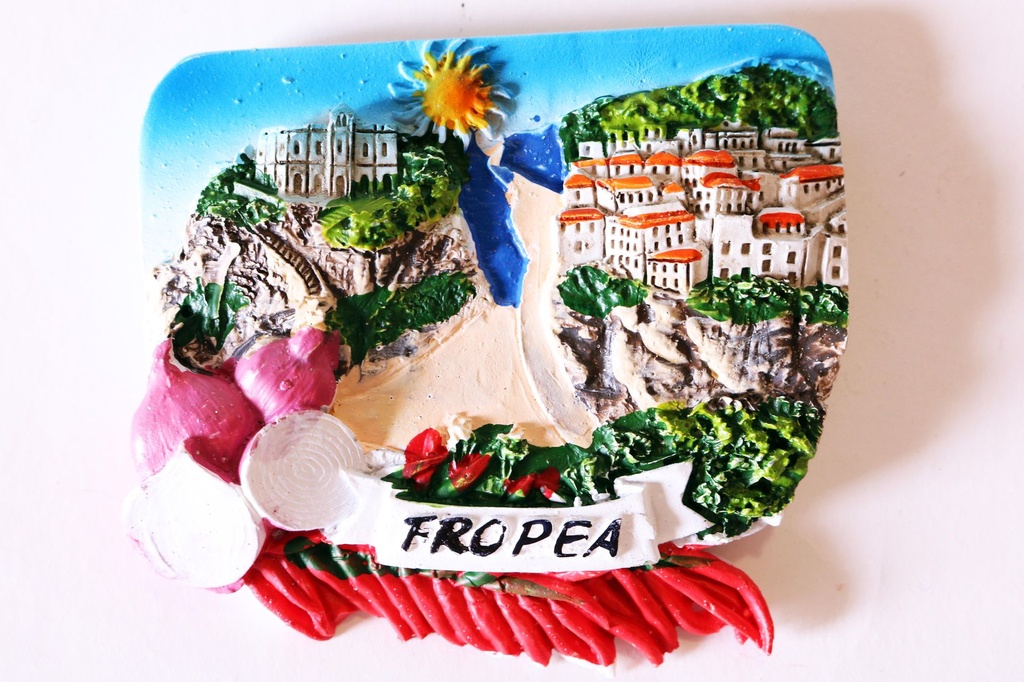 MAGNETE RESINA VEDUTA TROPEA 