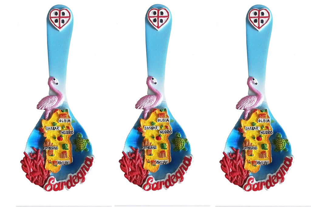 MAGNETE RESINA CUCCHIAIO SARDEGNA 