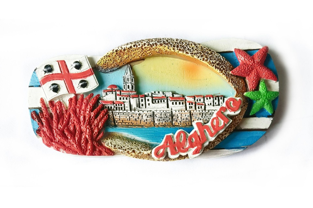 MAGNETE RESINA CIABATTA ALGHERO 