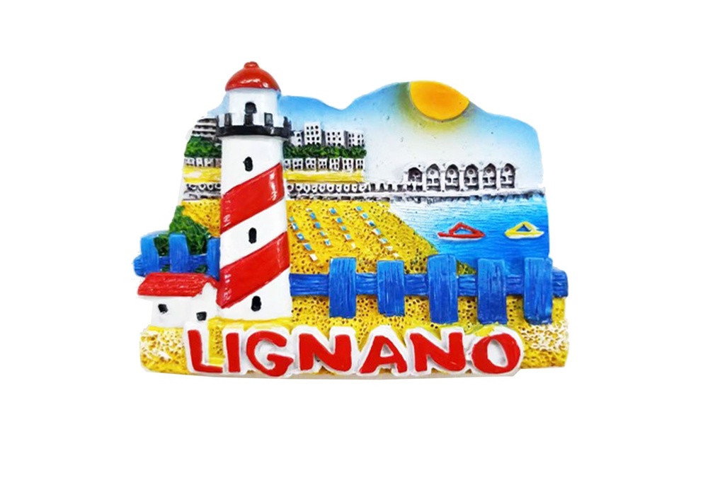 MAGNETE RESINA NUVOLA FARO LIGNANO 