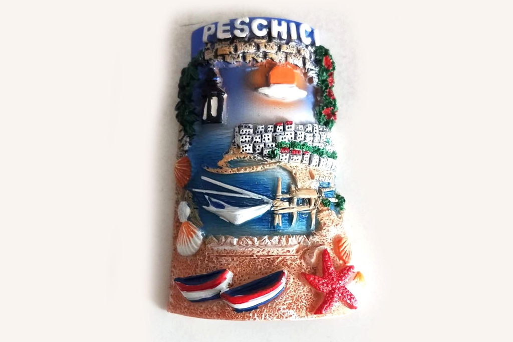 MAGNETE RESINA TEGOLA PESCHICI 