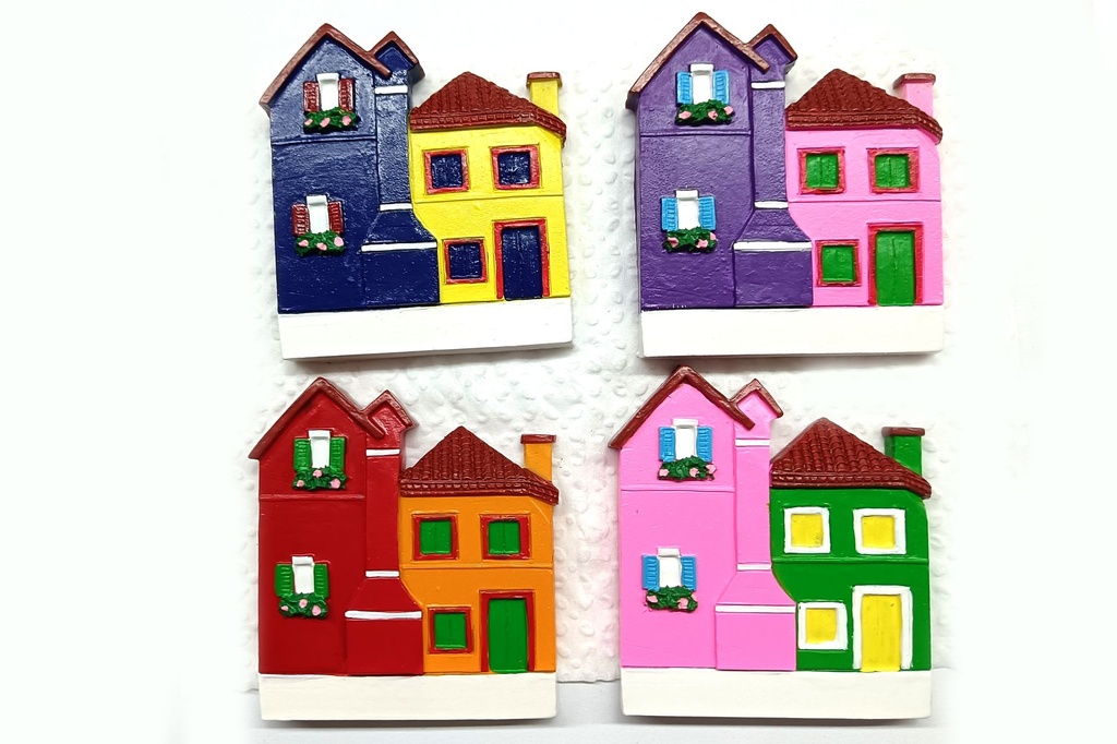 MAGNETE CASETTE COLORATE C/CAMINO 4 COL ASS 