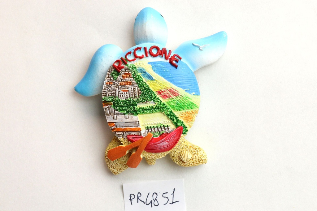 MAGNETE RESINA TARTARUGA RICCIONE 