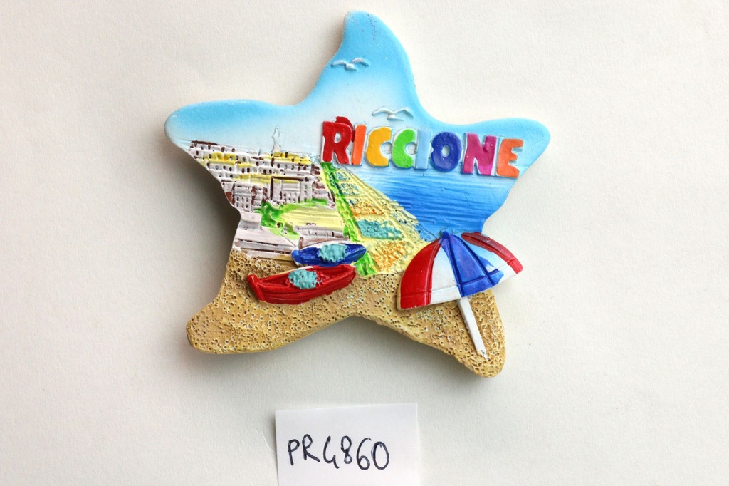MAGNETE RESINA STELLA C/OMBRELLONE RICCIONE 