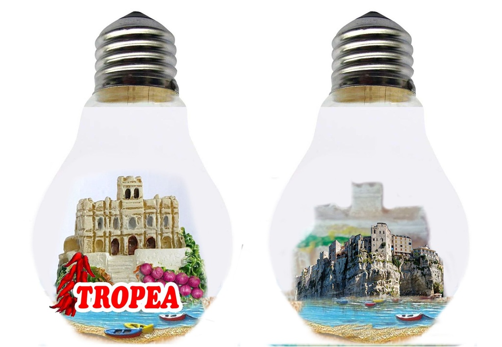 BOLLA LAMPADINA C/LUCE TROPEA 