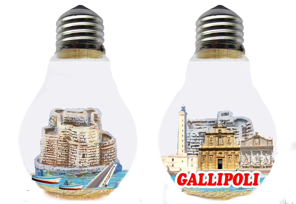 BOLLA LAMPADINA C/LUCE GALLIPOLI 