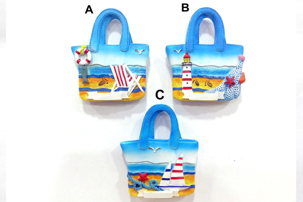 MAGNETE RESINA BORSA VEDUTA 4 MOD 