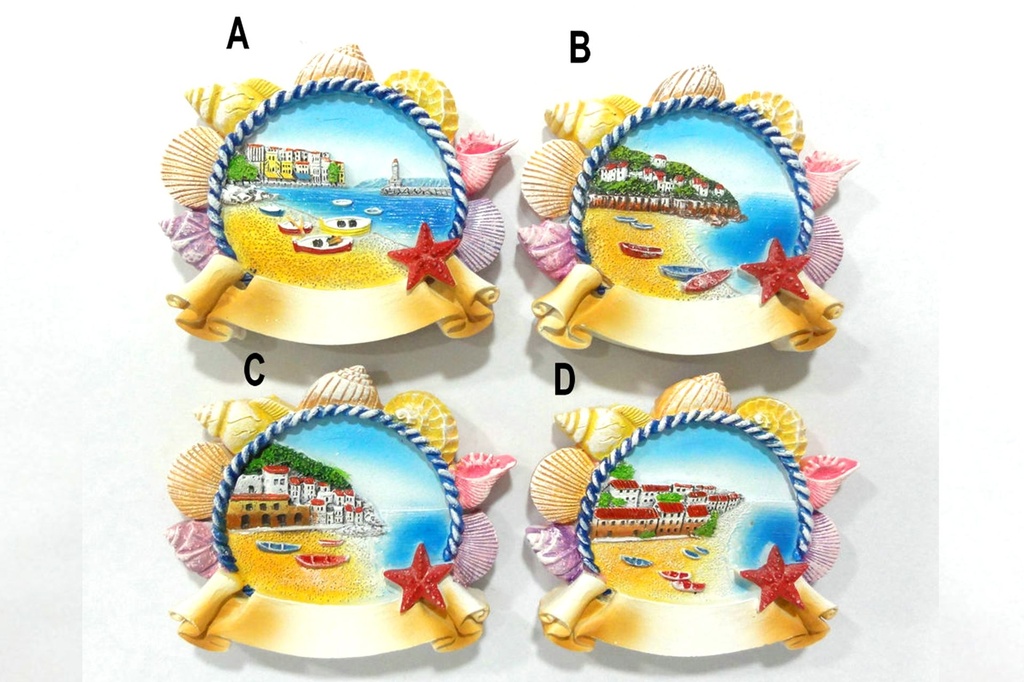 MAGNETE RESINA CONCHIGLIE VEDUTA 4 MOD 