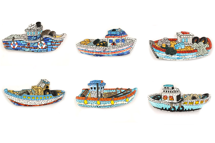 MAGNETE RESINA BARCA 6 ASS 