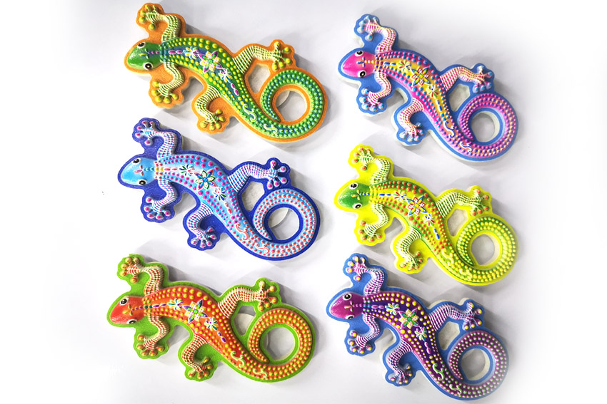 MAGNETE RESINA GEKO 6 ASS 