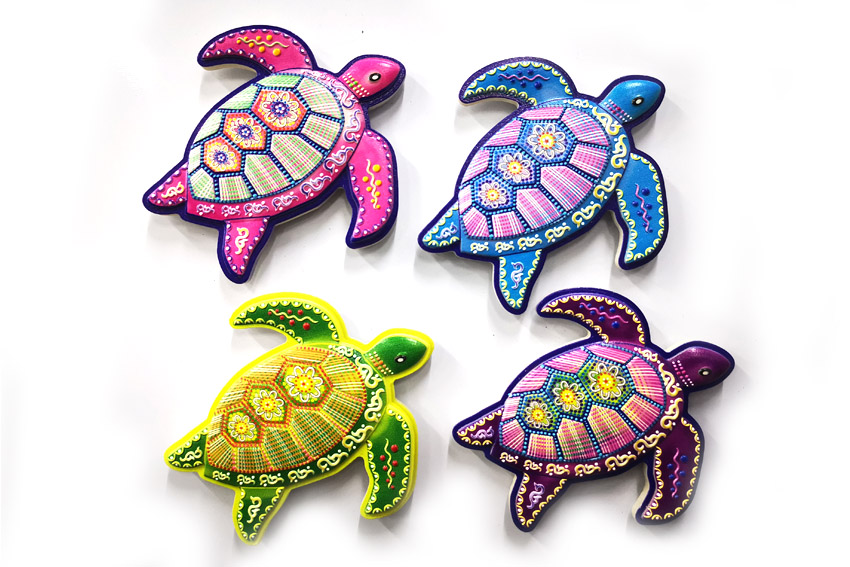 MAGNETE RESINA TARTARUGA 6 ASS 