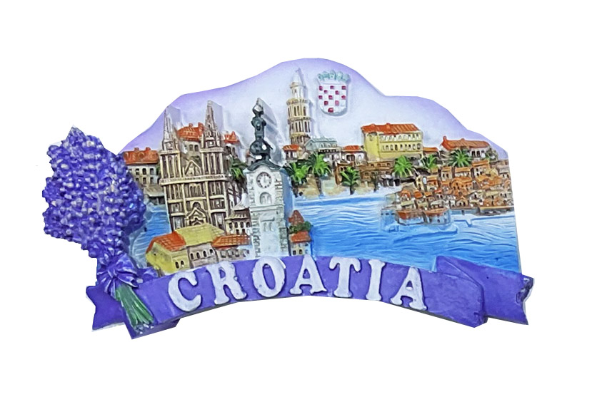 MAGNETE RESINA VEDUTA CROATIA 