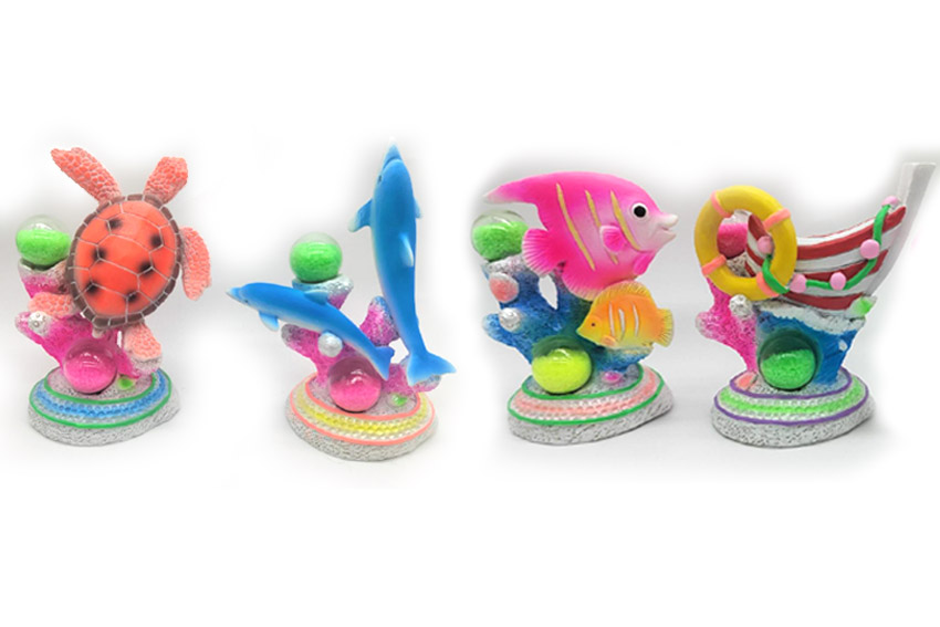 SOGG. MARINI RESINA SU BASE C/BOLLA NEVE 