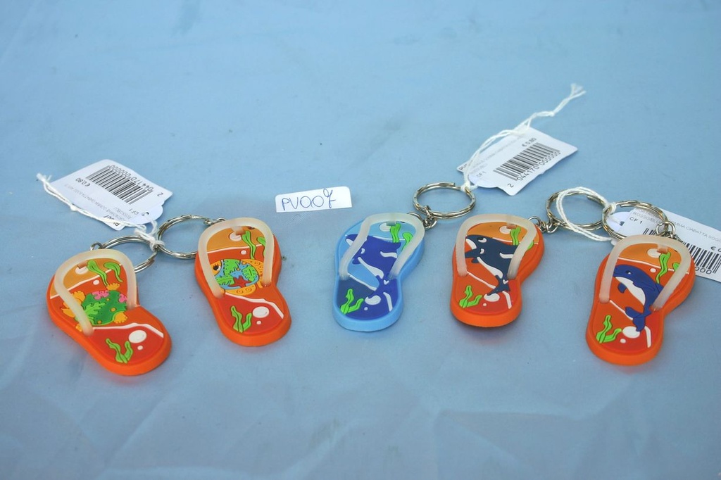 PORTACHIAVE GOMMA CIABATTA SOGG. ASS.TI 