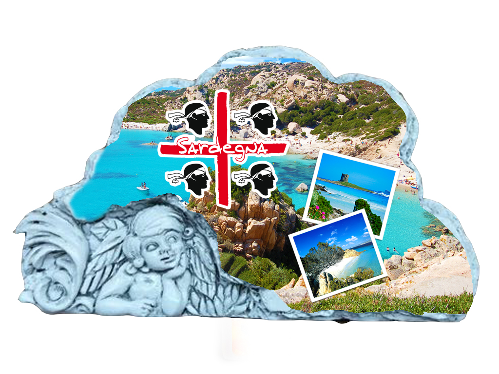 MAGNETE RESINA DA PERS. NUVOLA C/ANGELO 