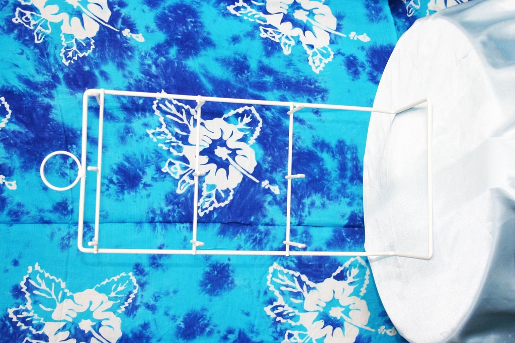 ESPOSITORE DA BANCO MET FORATO 9 GANCI H46*20*10 