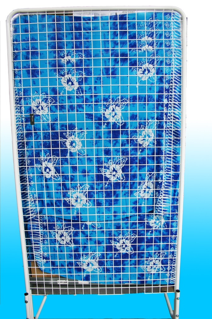 ESPOSITORE DA TERRA GRIGLIA NERO MET H200*100 