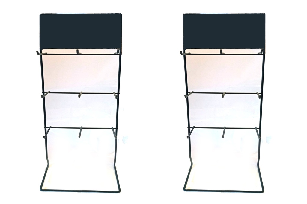 ESPOSITORE METALLO DA BANCO 57*33 BIANCO 