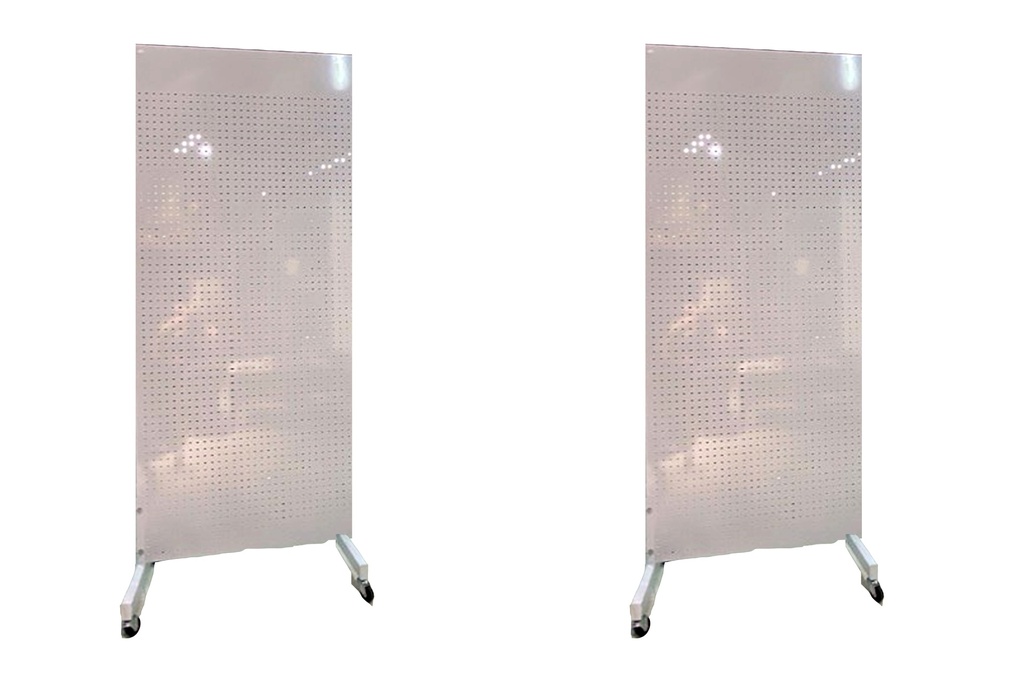 ESPOSITORE METALLO DA TERRA X MAGNETI A MURO BIANC 