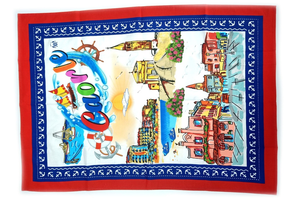 CANOVACCIO CAORLE 100% COTONE 60x75cm 