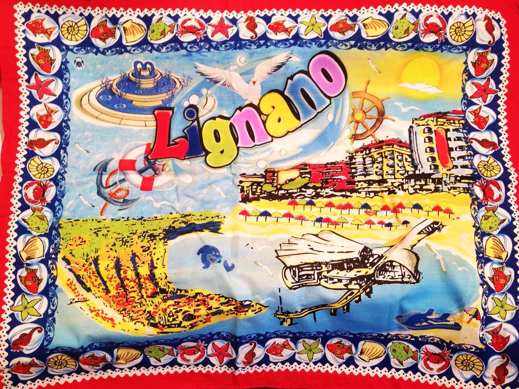 CANOVACCIO LIGNANO 100% COTONE 60x75cm 