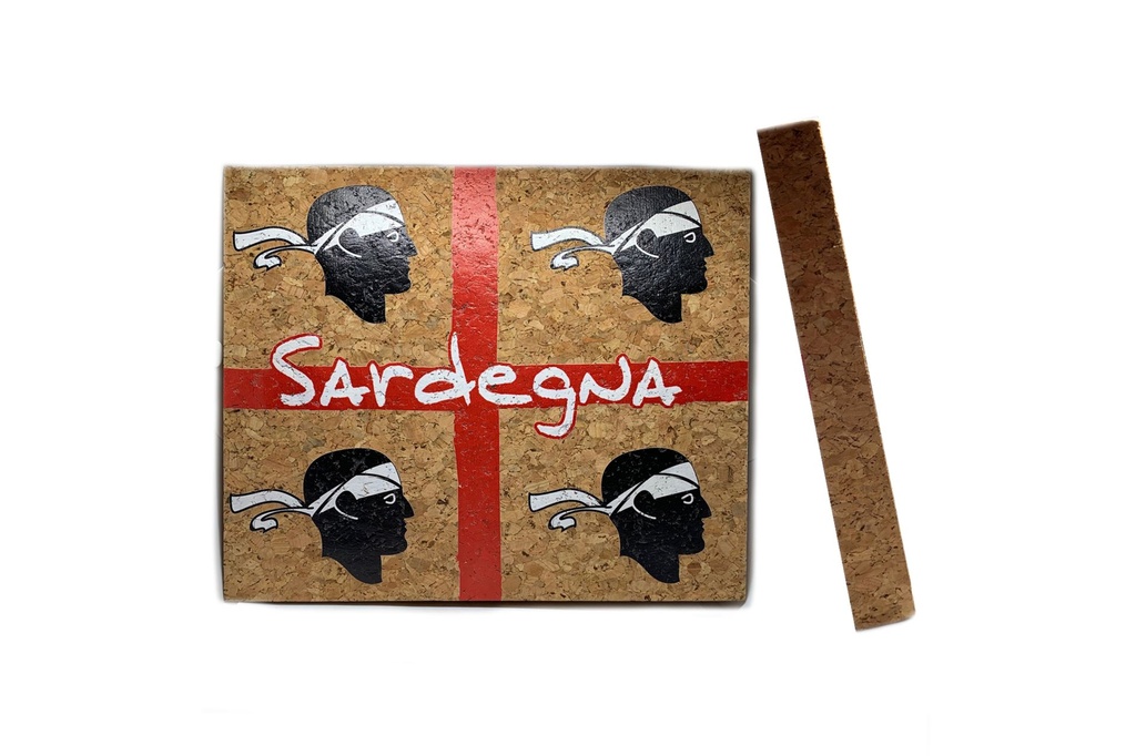 QUADRO SU SUGHERO DA PERS. 23*20CM 