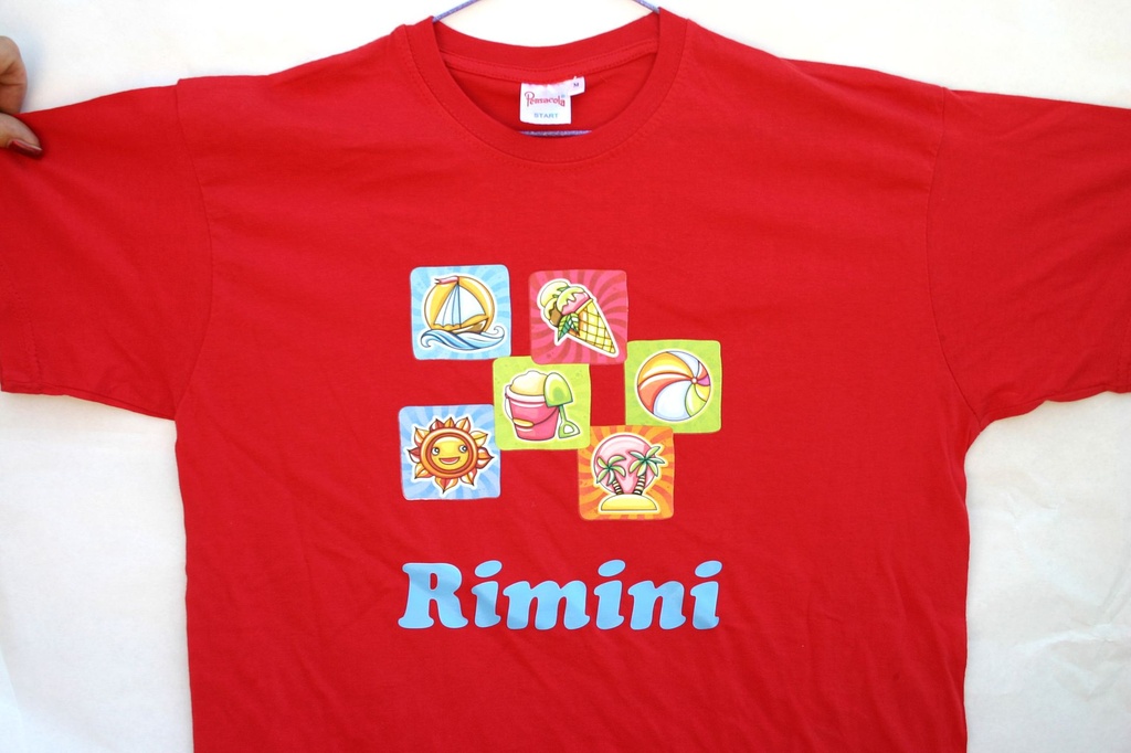 T-SHIRT BAMBINO 100% COTONE DA PERS. 