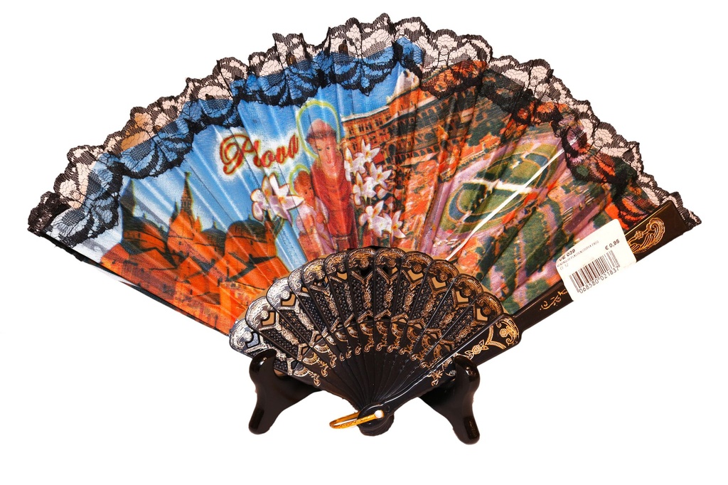 VENTAGLIO LEGNO DIP. 2 LATI 