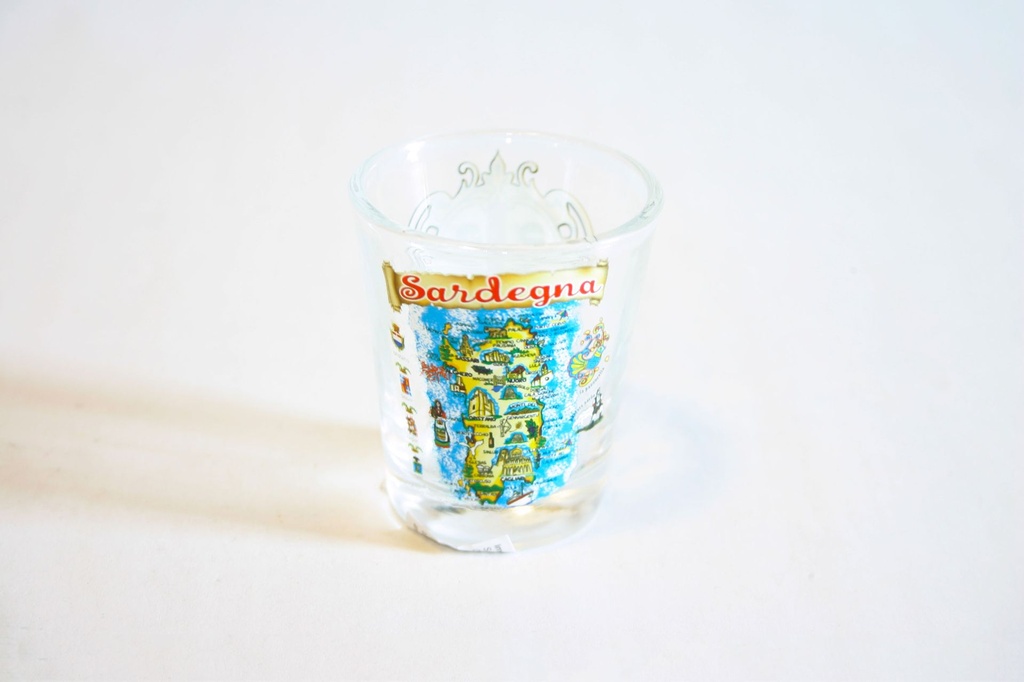 BICCHIERINO VETRO SARDEGNA 