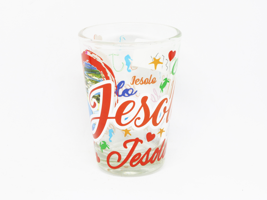 SHOT GLASS VETRO 10OZ PAROLE JESOLO 