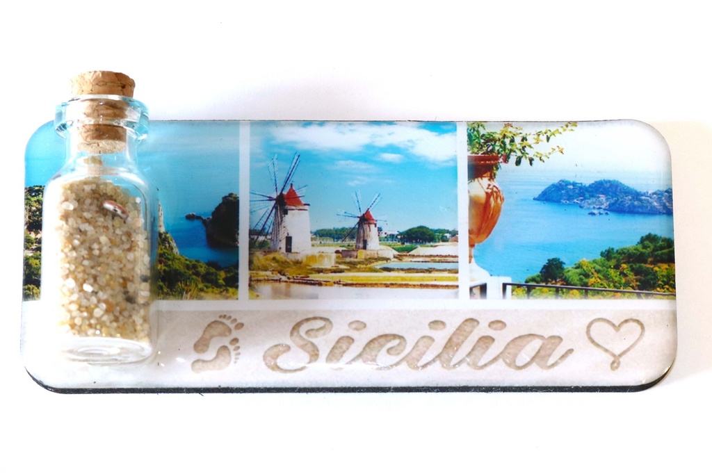 MAGNETE RES EPOXY RETTANG SICILIA COLLAGE 