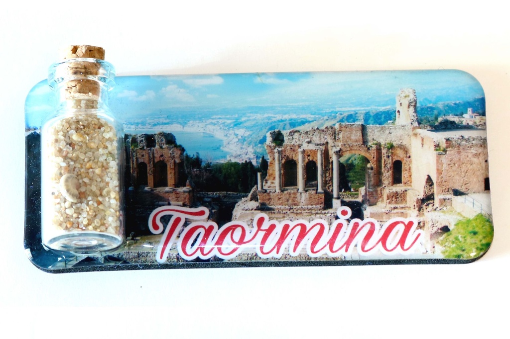 MAGNETE RES EPOXY RETTANG TAORMINA TEATRO GRECO 