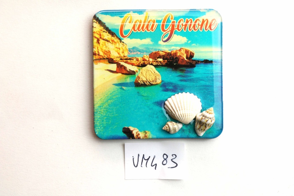 MAGNETE EPOXY QUADRATO SICILIA ISOLA+TRINACR+CONCH 