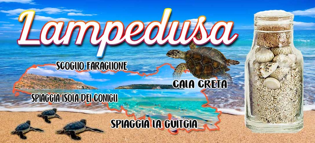 MAGNETE EPOXY LAMPEDUSA MAPPA 