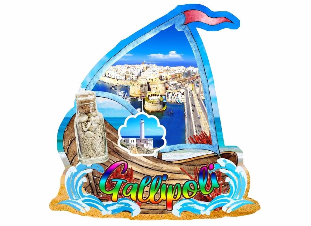 MAGNETE EPOXY BARCA GALLIPOLI 