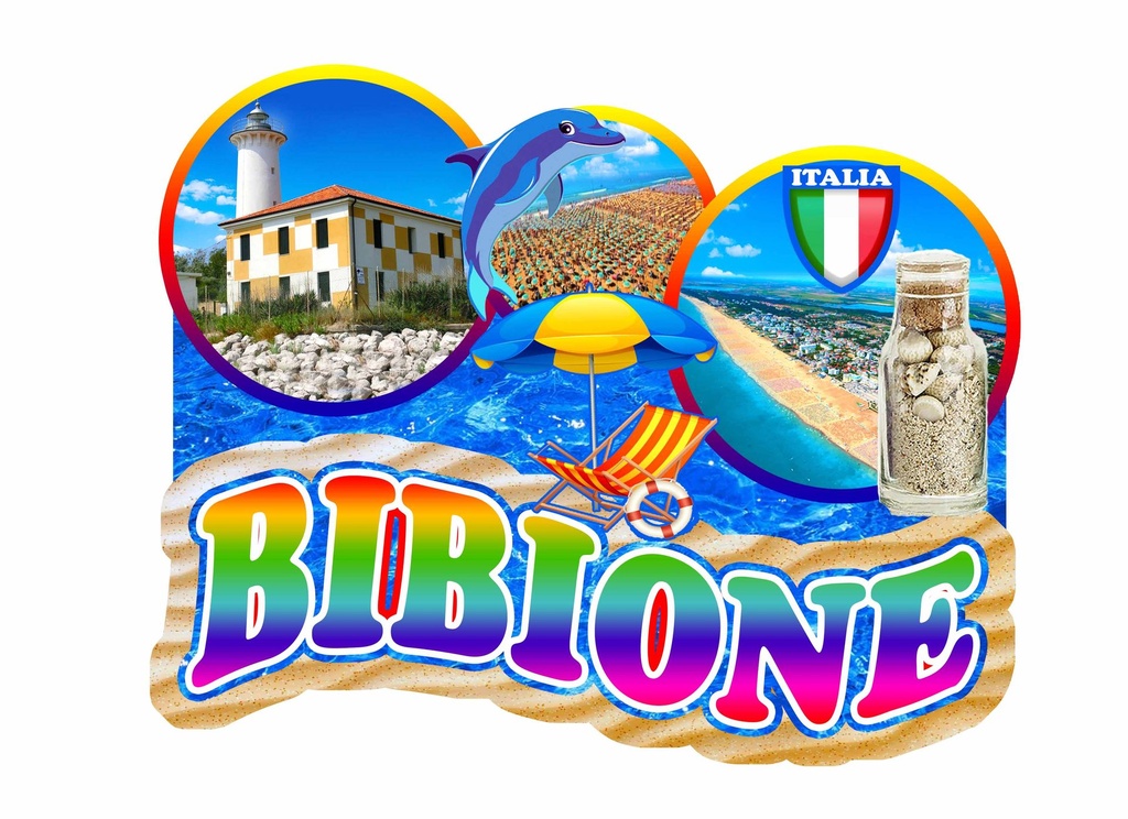 MAGNETE EPOXY BANDIERA BIBIONE 3 FOTO 