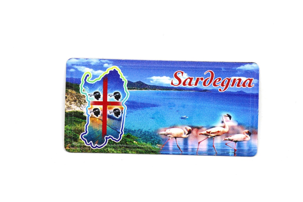 MAGNETE PLACCA METALLO RETTANGOLARE 