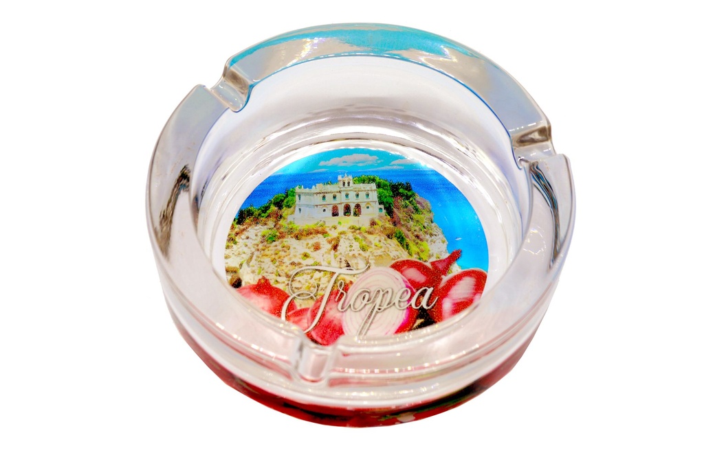 POSACENERE VETRO DA PERS. DIAM 10 CM 