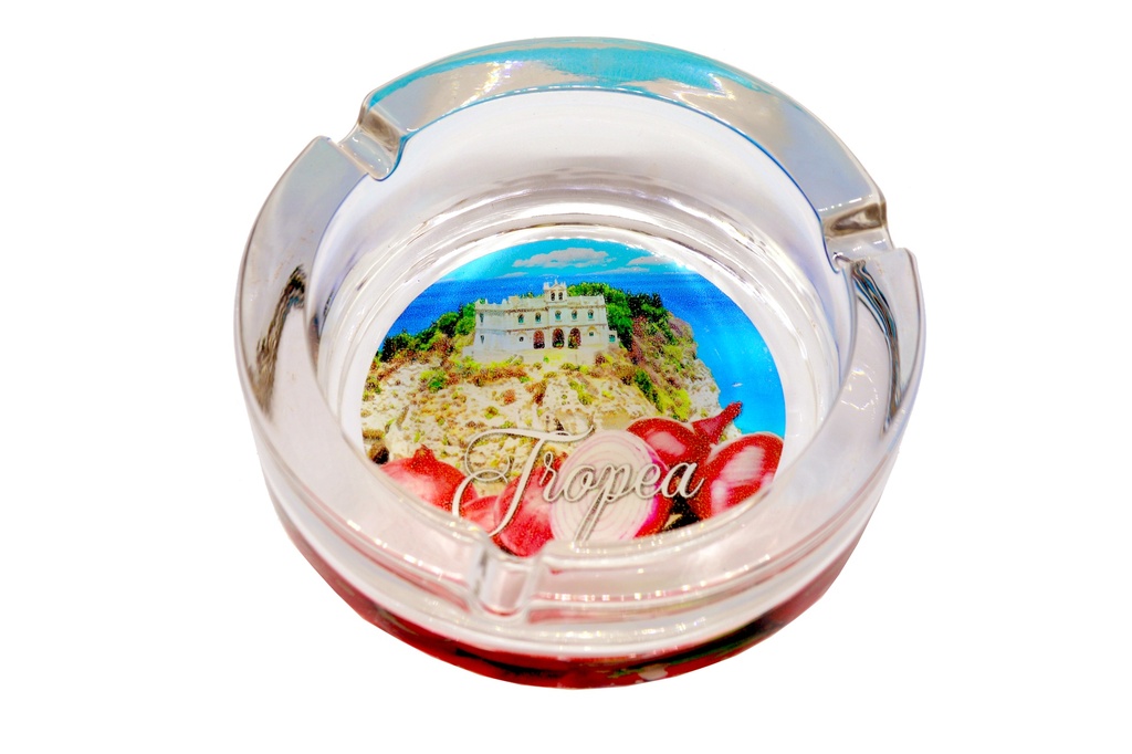 POSACENERE VETRO DA PERS. DIAM 10 CM 