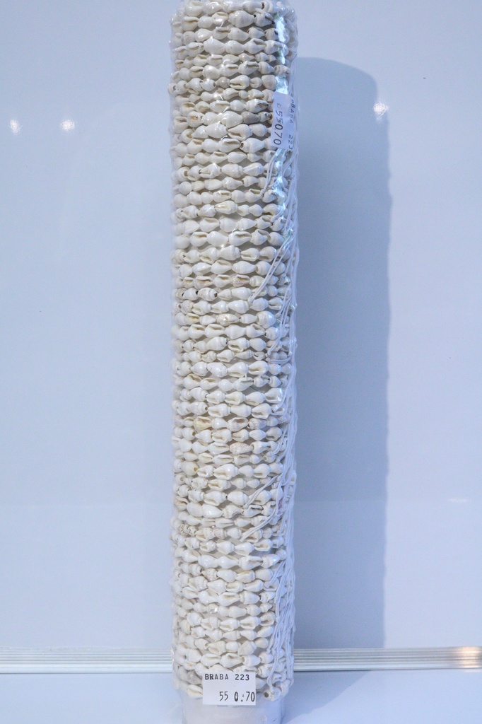 BRACCIALE CORDA E CONCHIGLIA SU TUBO