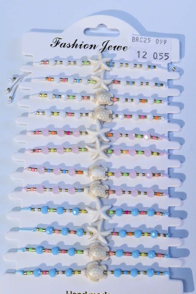 BRACCIALE PERLINE ERESINA