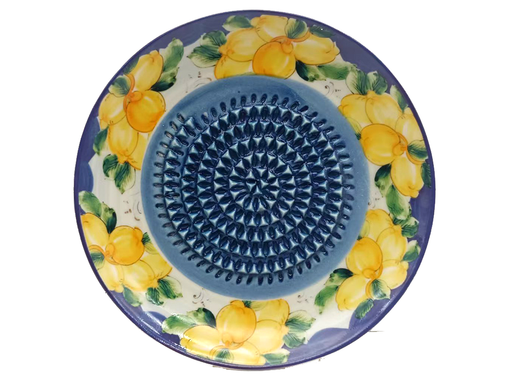 PIATTINO DECORO CERAMICA LIMONI
