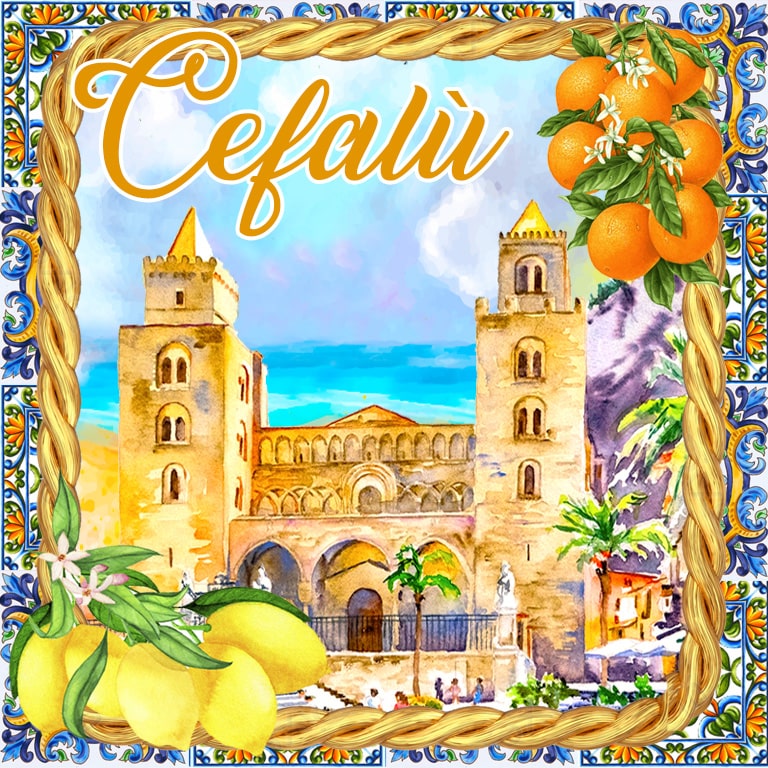 MAGNETE IN MELAMINE CEFALU' QUADRATO