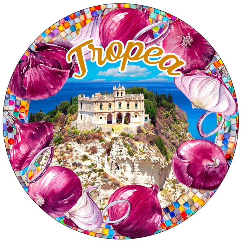 MAGNETE IN MELAMINE TROPEA TONDO