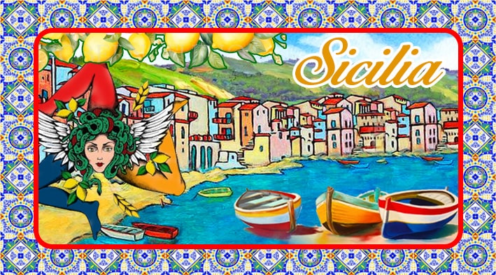 MAGNETE IN MELAMINE SICILIARETTANGOLARE