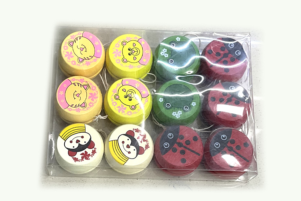 YO-YO LEGNO C/ANIMALI ASS