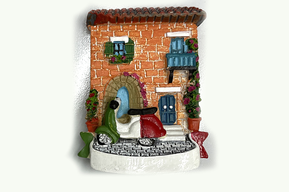 MAGNETE RESINA CASETTE BIANCHE  (copia)