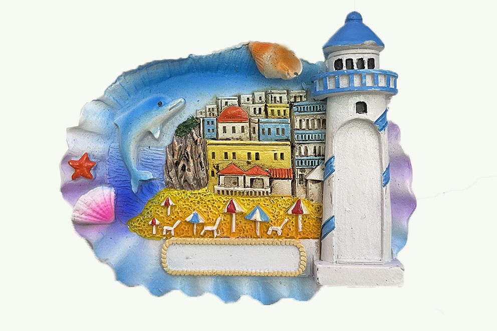 MAGNETE RESINA FARO VEDUTA