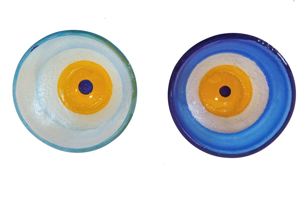 BOTTIGLIETTE VETRO FIORE CON CONCH E SABBIA CHIUSURA SOGG RESINA 7*4.5 CM